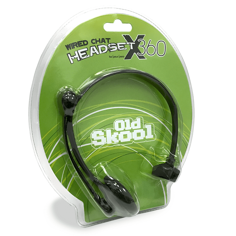 OLD SKOOL XBOX 360 WIRED CHAT HEADSET
