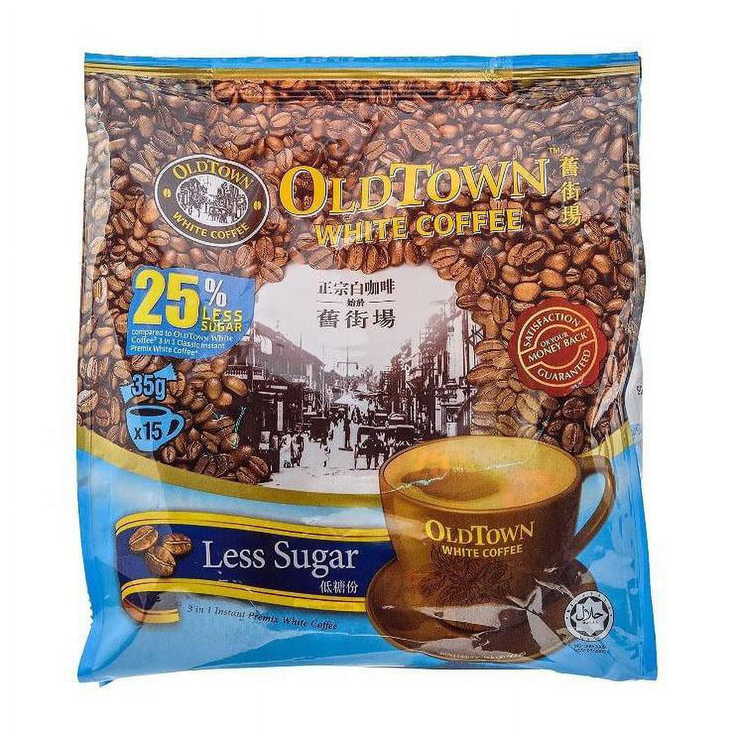 【高価値】 OLD TOWN g (525 Oz 18.5 Sugar Less 25% Coffee White 1 in 3 コーヒー