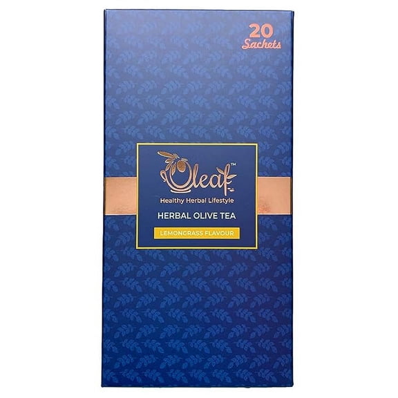 OLEAF - Herbal Olive Tea - Lemongrass - 20 Tea Bags