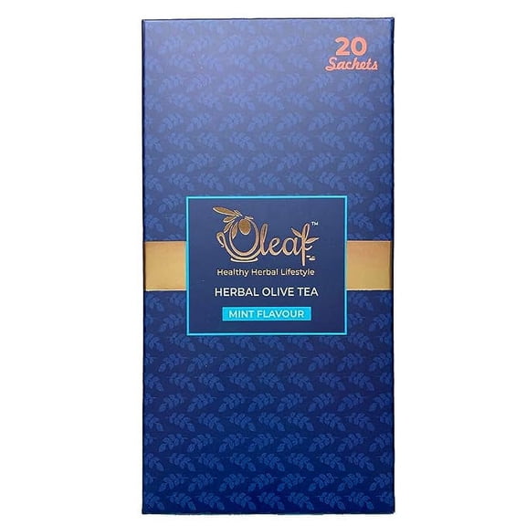 OLEAF - Herbal Olive Tea - Mint - 20 Tea Bags