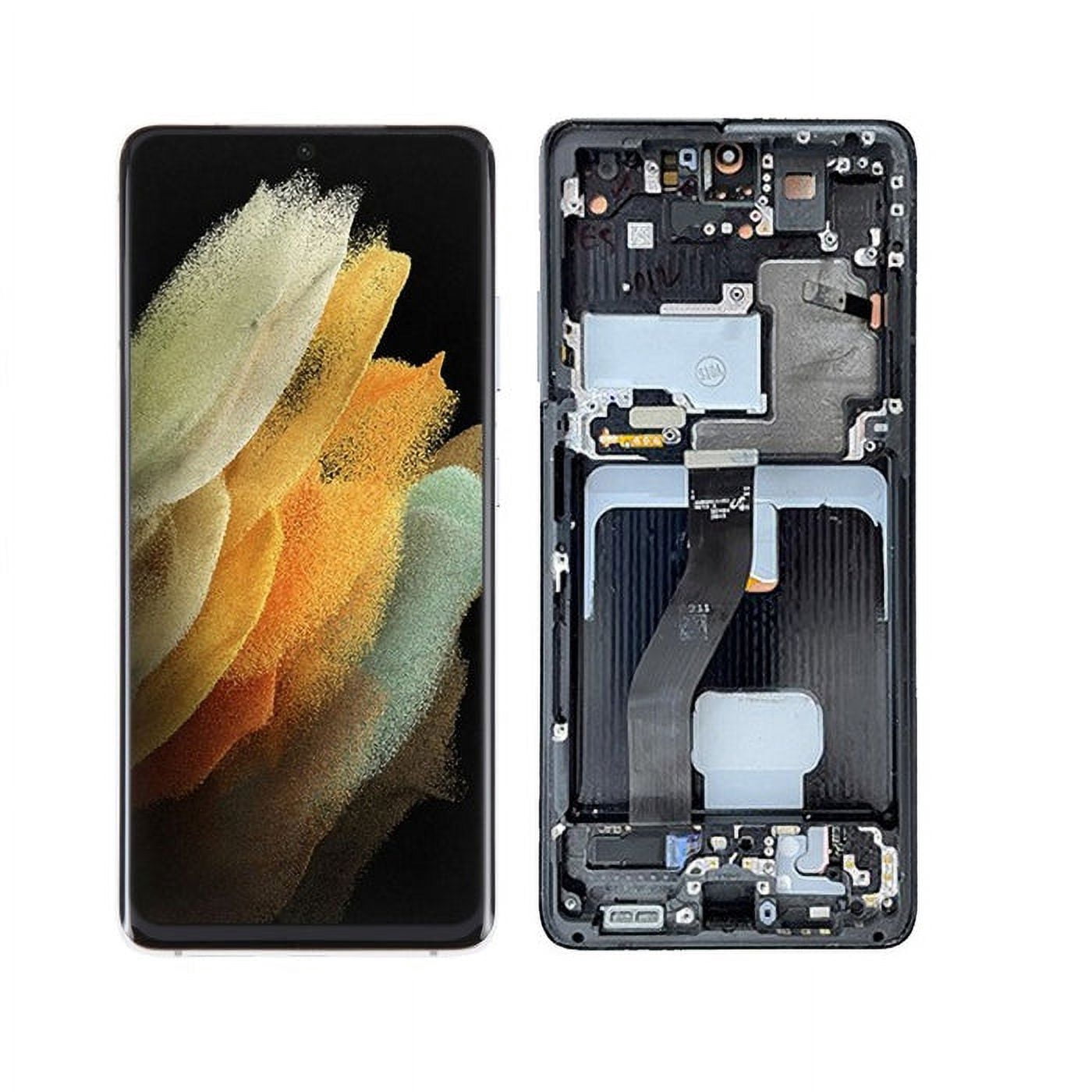 Oled Display Assembly OLED Display Assembly With Frame for Samsung Galaxy S21 Ultra - Walmart ...