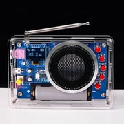OLED Display R dio Soldering Kit, DIY Soldering Project Kit, Portable Radio Electronic Kits, Practicing Soldering Kit for Learning and Teaching Solder