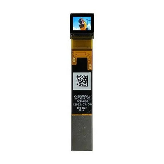 OLED Microdisplay 0.32 inch 800x600 High Resolution Micro OLEDoS Display 2000 nits High Luminance MIPI/I2C/RGB interface for AR VR headsets EVF