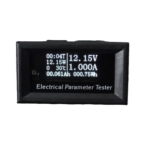 OLED Multifunction Tester Voltage,Current,Power,Temperature,Time, Capacity, Digital Measuring Instrument 99V/10A