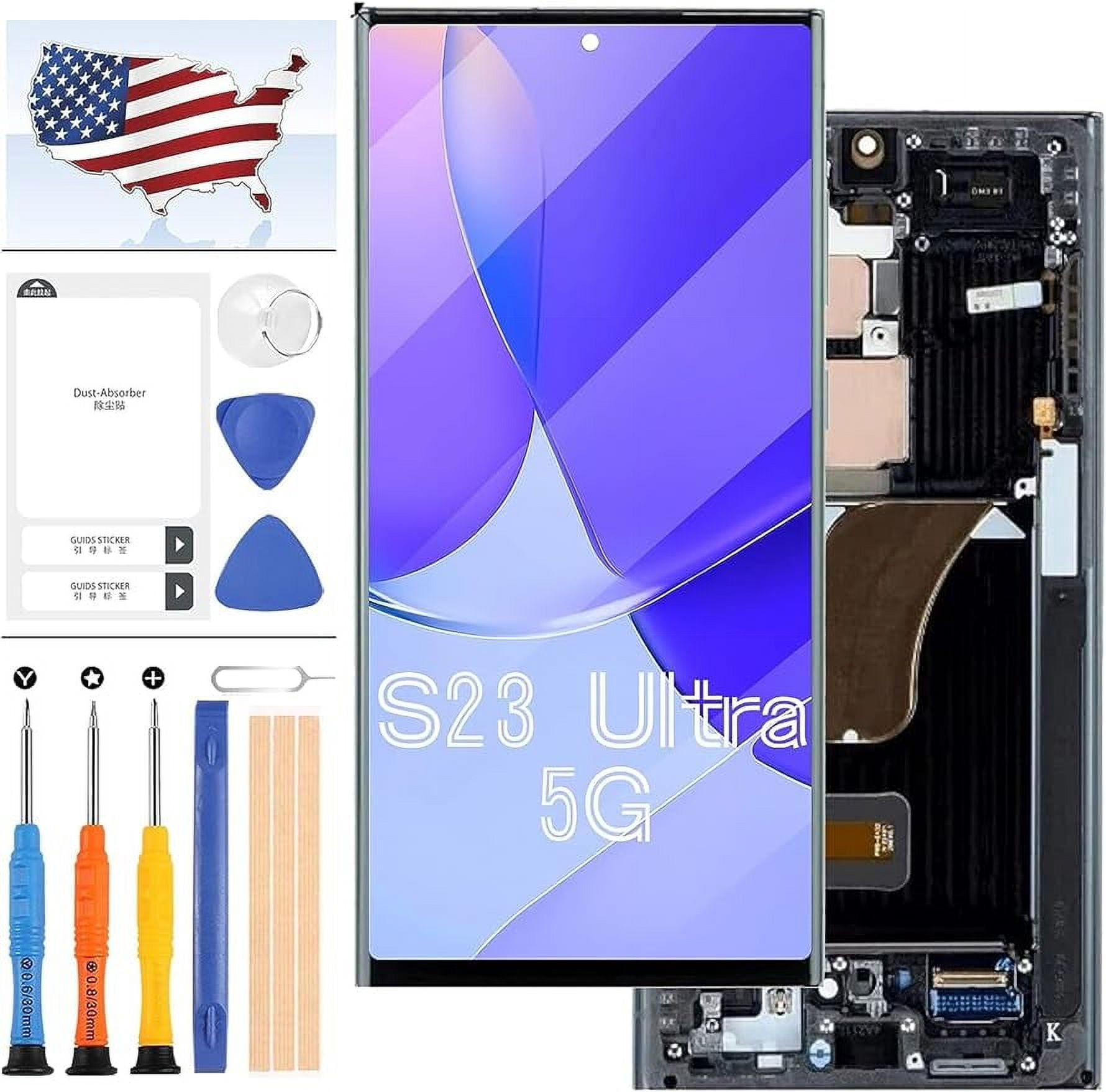 OLED for Samsung Galaxy S23 Ultra Screen Replacement Kit LCD