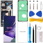 OLED Screen Replacement for Samsung Galaxy NOTE20 Ultra 5G for Samsung NOTE20Ultra SM-N986U SM-N986U1 LCD Display Digitizer Touch Support Fingerprint S-Pen Black Frame+Protector+Adhesive+Tools