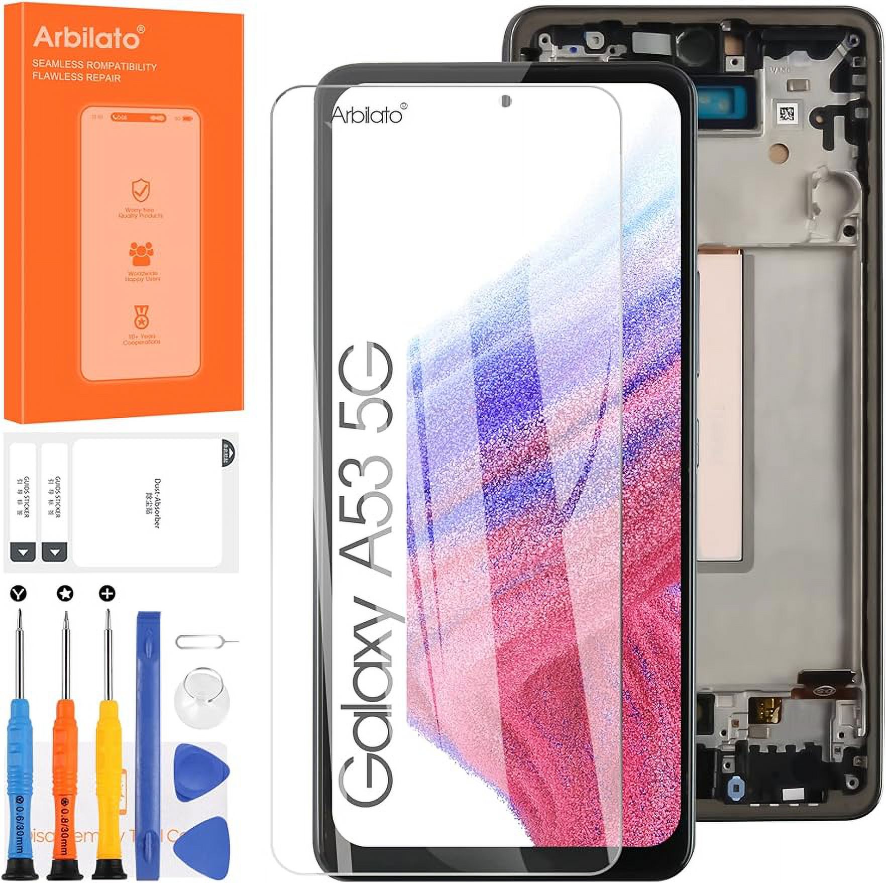 OLED Screen for Samsung Galaxy A53 5G Screen Replacement for Samsung