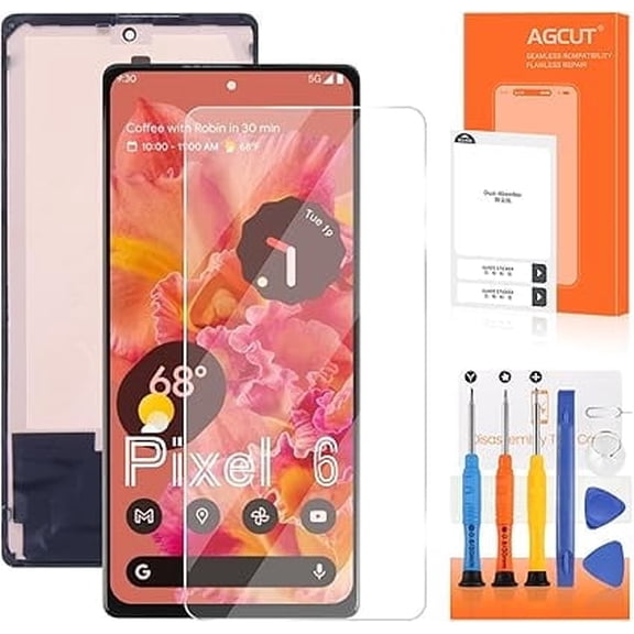OLED for Google Pixel 6 Screen Replacement for Pixel 6 LCD Display GB7N6 G9S9B16 LCD Digitizer Screen Touch Assembly Repair Parts