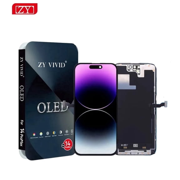 OLED screen for iPhone 14 Pro Max (non-LCD), 6.7-inch Full Retina display with touchscreen digitizer frame assembly