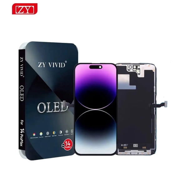 OLED screen for iPhone 14 Pro Max (non-LCD), 6.7-inch Full Retina display with touchscreen digitizer frame assembly
