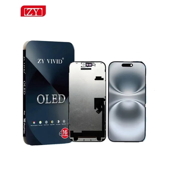 OLED Screen For iPhone 16 Pro Max (Non-LCD), 6.1-inch Full Retina Display with Touchscreen Digitizer Frame Assembly