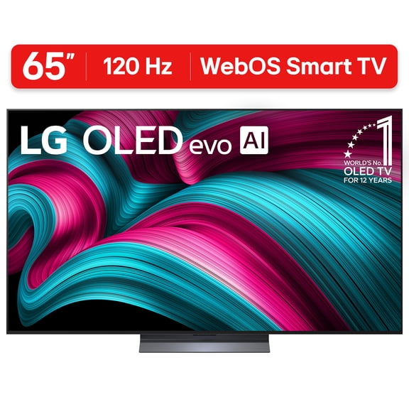 LG 65" C5 Series 4K UHD OLED evo AI Smart webOS 25 TV, OLED65C5PUA