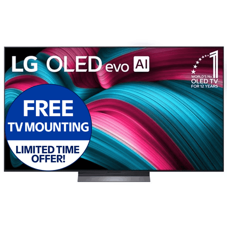 LG 65" C5 Series 4K UHD OLED evo AI Smart webOS 25 TV, OLED65C5PUA