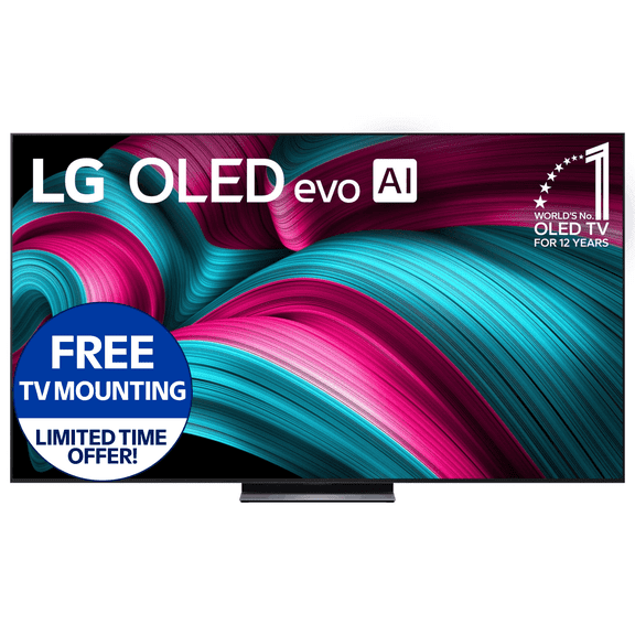 LG 83" C5 Series OLED evo AI 4K Smart 25 TV, OLED83C5PUA