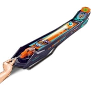 OLEOCA Alley Ball Game   Electronic Roll & Score Tabletop Arcade, Auto Scoring with Lights & Sound, Pull-Handle Launcher   1-2 Players, Mini Arcade Game for Kids Ages 3+