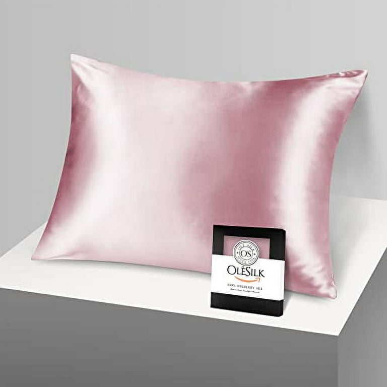 OleSilk OLESILK 100% Mulberry Silk Pillowcase for Hair and Skin