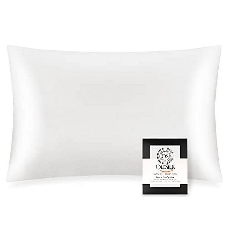 OLESILK Toddler 100% Mulberry Silk Pillowcase, Breathable Soft