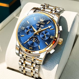 Pulsar PXN149 Men's Blue Dial Stainless Steel Expansion Band Watch