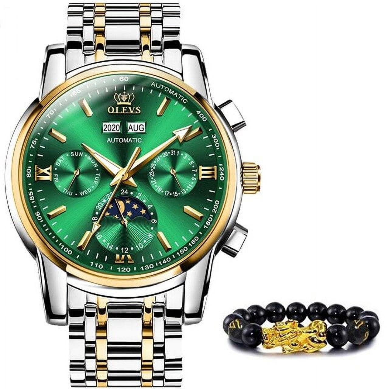OLEVS Automatic Watches for Men Mechanical Slef Wind Luxury