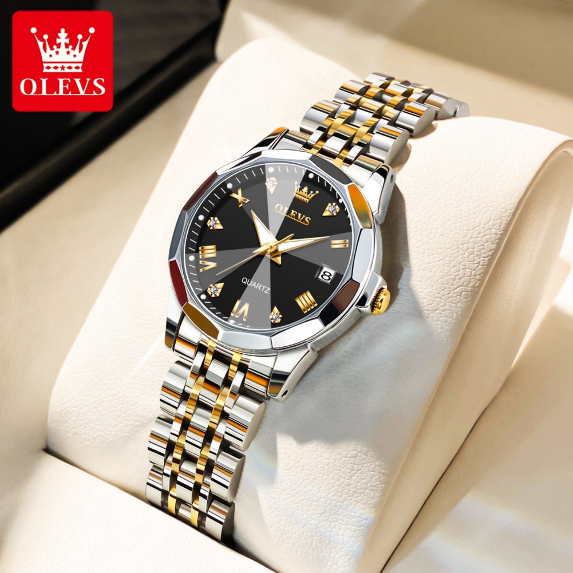 OLEVS-Watch-for-Women-Diamond-  display picture 3