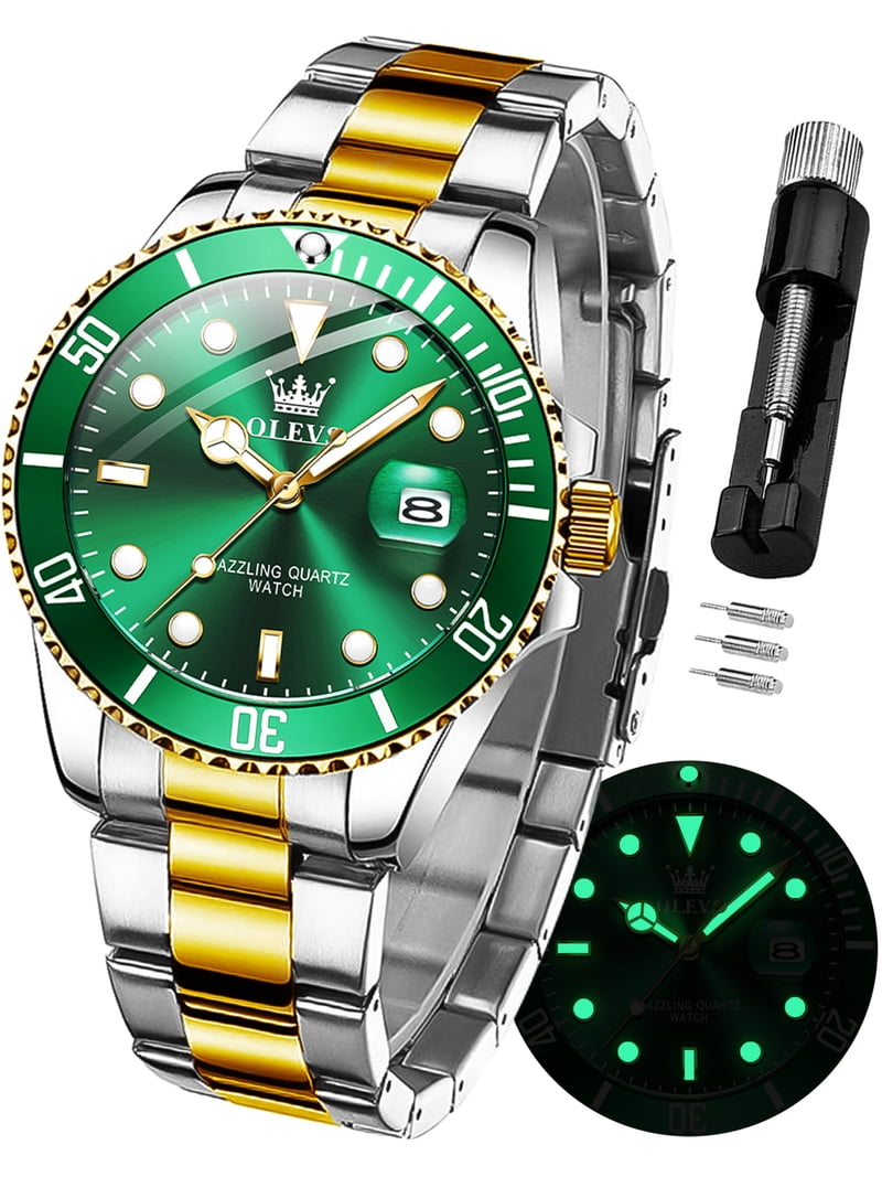 OLEVS Watches for Men Classic with Date Business Dress  display picture 2