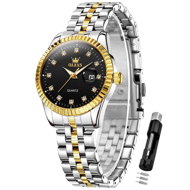 OLEVS Watches for Women Diamond with Date Luxury Female  display picture 1