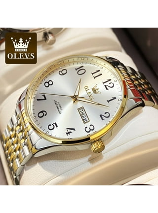 2023 OLEVS New Luxury Men Mechanical Wristwatches Green Water Automatic  Watch Stainless Steel Sports Diving Watch For Men 6650 - AliExpress