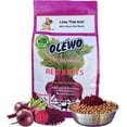 thumbnail image 1 of OLEWO Dehydrated Red Beets Skin & Coat Dog Food Toppers, Dog Vitamins, 1 lb, 1 of 9