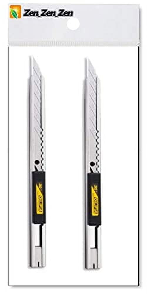OLFA 141B, 9mm, 2 Blades Auto-Lock Utility Knife, 2 Pack