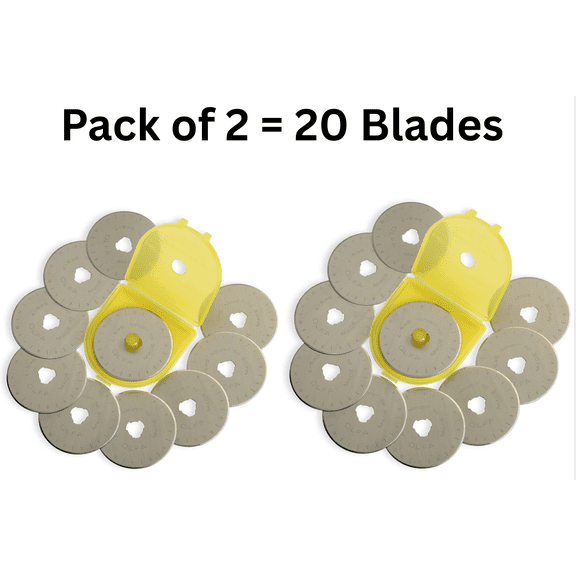 OLFA 45mm Rotary Blade Refill ( 2 x 10-Pack )
