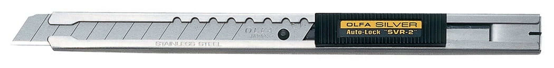 OLFA Auto-Lock Stainless Steel Knife With Snap Off Blades