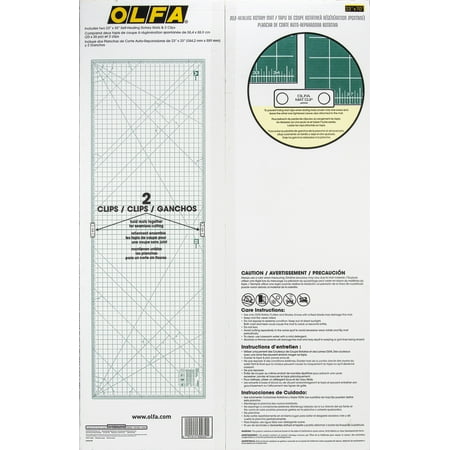 OLFA Continuous Grid Rotary Mat Set 23"X70"-