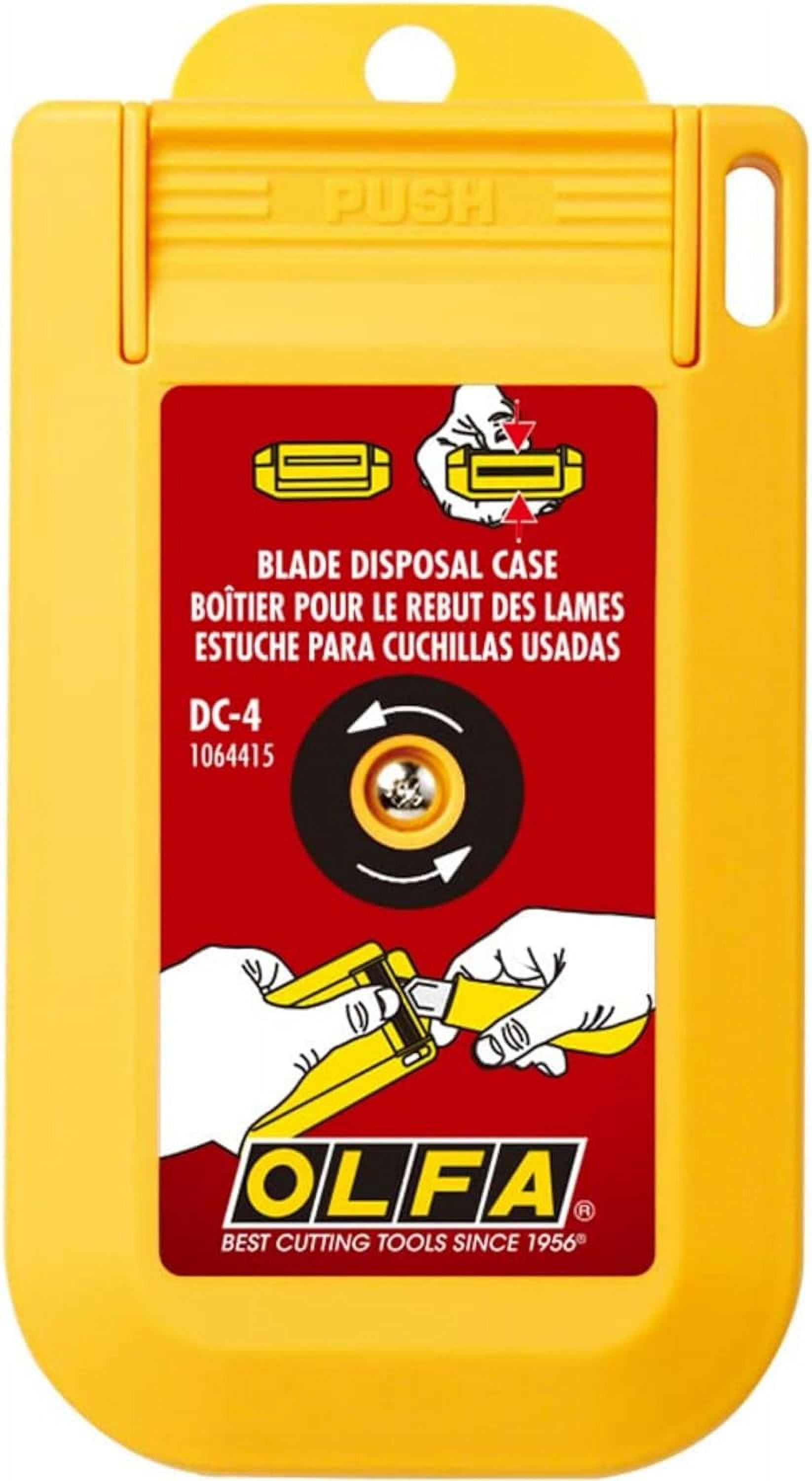 OLFA Mountable Blade Disposal Can (DC4) Blade Bank Container w