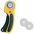 thumbnail image 1 of OLFA Rotary Cutter with 45mm Rotary Blades x2 Set, Olfa Cutter, 1 of 5