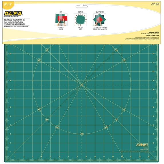 OLFA Spinning Rotary Mat 17"X17"-