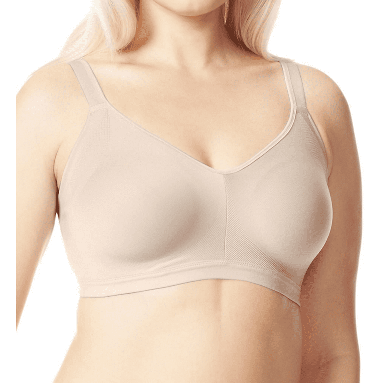 OLGA Butterscotch Easy Does It Wirefree Contour Bra, US Small, NWOT