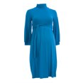 thumbnail image 1 of OLIAN Maternity Women's 3/4 Blouson Sleeve Turtleneck Dress, 1 of 1