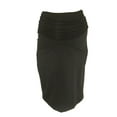 thumbnail image 1 of OLIAN Maternity Women's Contrast Belly Panel Pencil Skirt L21610 Sz X-Small Black, 1 of 1