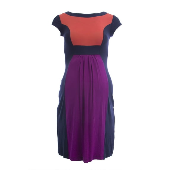 OLIAN Maternity Women's Margarette Colorblock Dress
