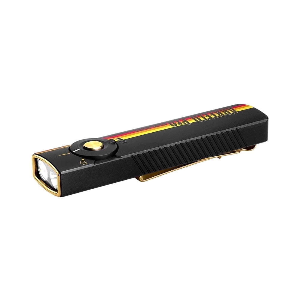 Olight Arkfeld Pro Black NW EDC Flashlight | 1300 Lumens, LED + UV