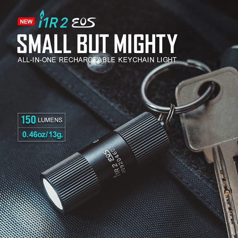 olight flashlight keychain IMINI 2 Rechargeable EDC Mini Black The new flip Olight i1R 2 Pro for