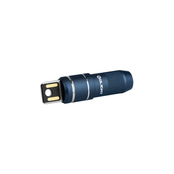 OLIGHT IMINI 2 EDC Rechargeable Flashlight 50 Lumens Compact and Portable Mini Light for Everyday Carry and Emergencies (Midnight Blue)