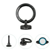 OLIGHT OLINK Portable Magnetic Hook Compatible with Olight Flashlights, Obulb Series, Stainless-Made Carabiner-Style Ring Black