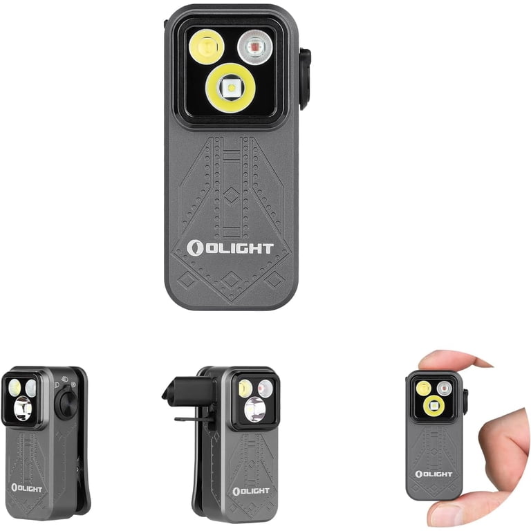 OLIGHT Oclip Pro EDC Flashlight Clip-on Light, Rechargeable 500