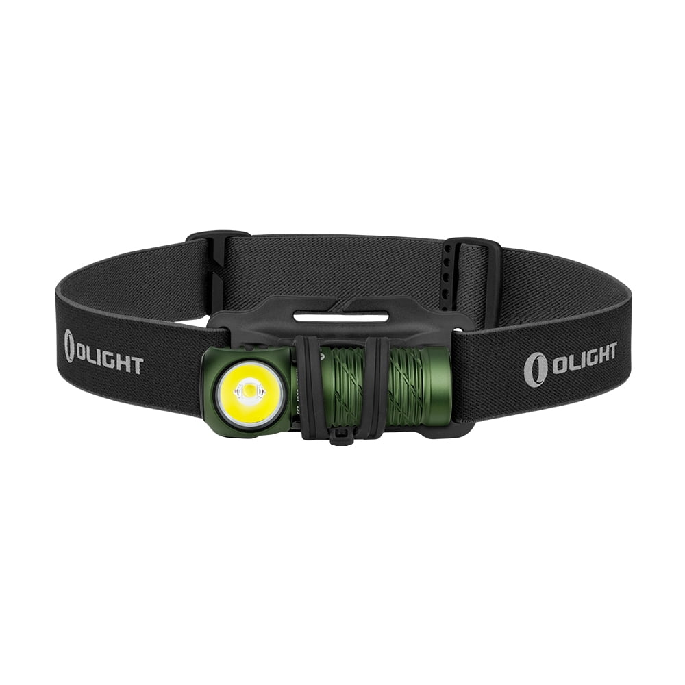 OLIGHT Perun 2 Mini Headlamp 1100 Lumens LED Head Flashlight, Rechargeable Headlight with Red Light Option, Great for Working, Hiking, Camping and Climbing (OD Green Cool Whtie Light: 5700~6700K)