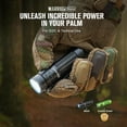 thumbnail image 1 of OLIGHT Warrior Nano Tactical Flashlight, 1200 Lumens Rechargeable LED Light with MCC Charger, Dual Switches EDC Light for Emergency, Outdoors and Camping (Black), 1 of 8