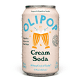 thumbnail image 1 of OLIPOP Prebiotic Soda, Cream Soda, 12 fl oz, Pantry Packs, 1 of 10