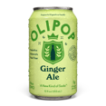 thumbnail image 1 of Olipop Prebiotic Soda Pop, Ginger Ale, High Fiber, 12 fl oz, Refrigerated, 1 of 8