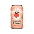 thumbnail image 1 of OLIPOP Prebiotic Soda, Peaches & Cream, 12 fl oz, Refrigerated, 1 of 7