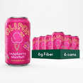 thumbnail image 1 of OLIPOP Prebiotic Soda Raspberry Sherbet, Shelf Stable Prebiotic Soft Drink, 12 fl oz Cans, 6-Pack, 1 of 3